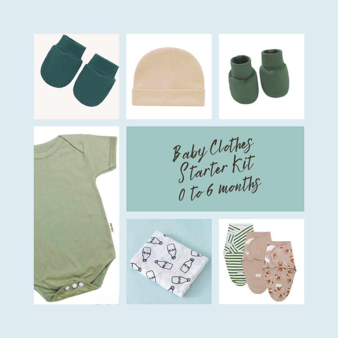 Baby Clothes Starter Gift Set 0 6M