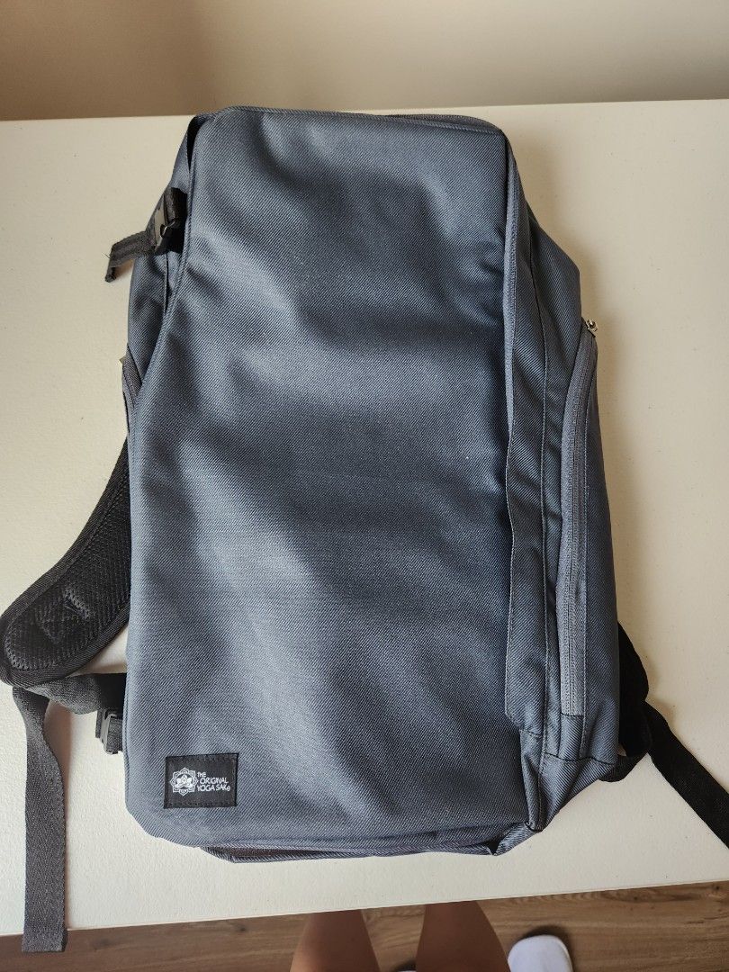 BACKPACK YOGA SAK (Category: Backpacks) located in San Juan City. Submitted by cafebee (Listing ID 1281830288, Image 1). Description: Brand new Yoga Sak fits and secures yoga mat perfectly stored, no flaws, with tags..