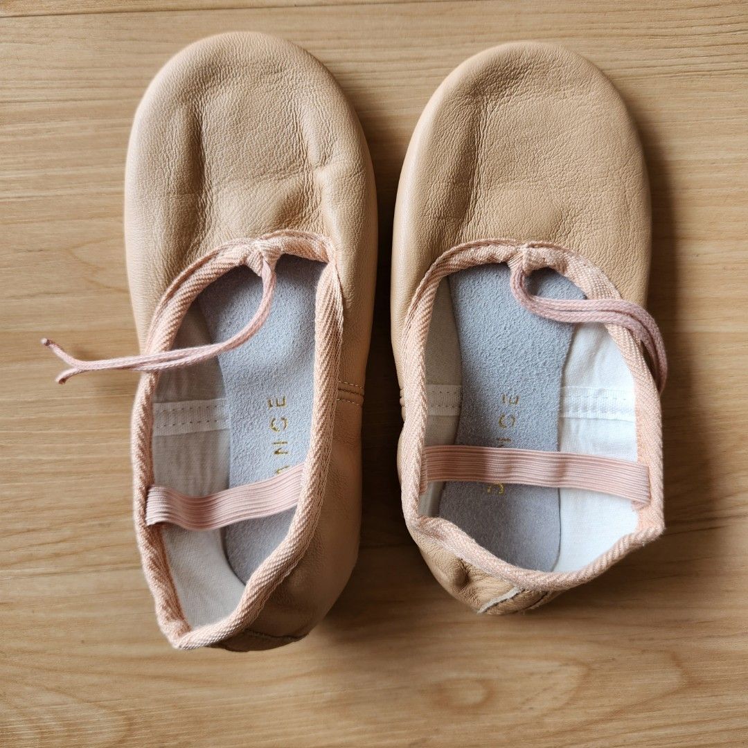 Girls ballet shoes size 3 shop