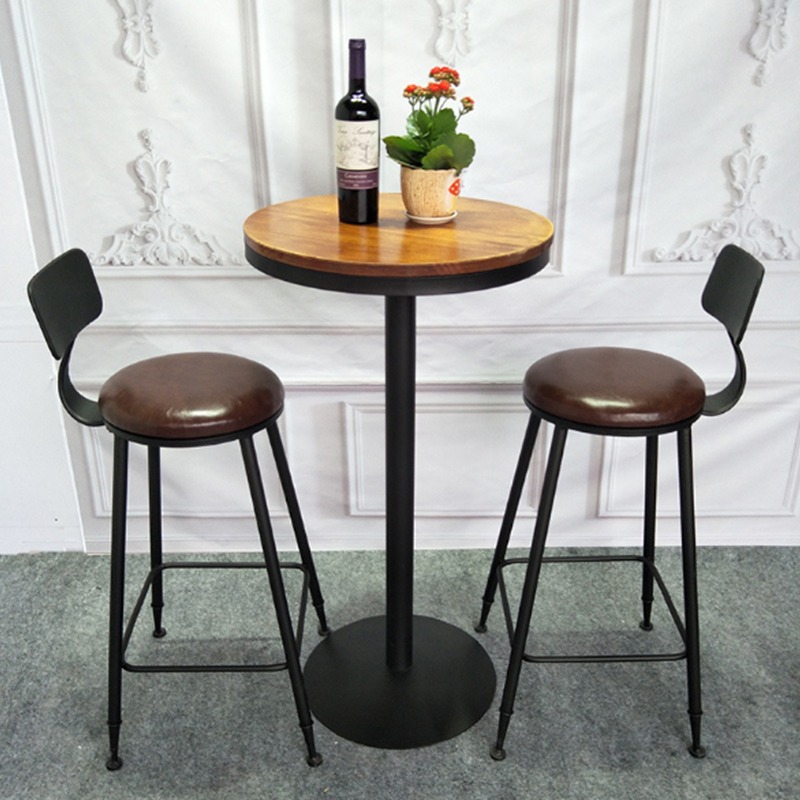 Bar type table and chairs deals