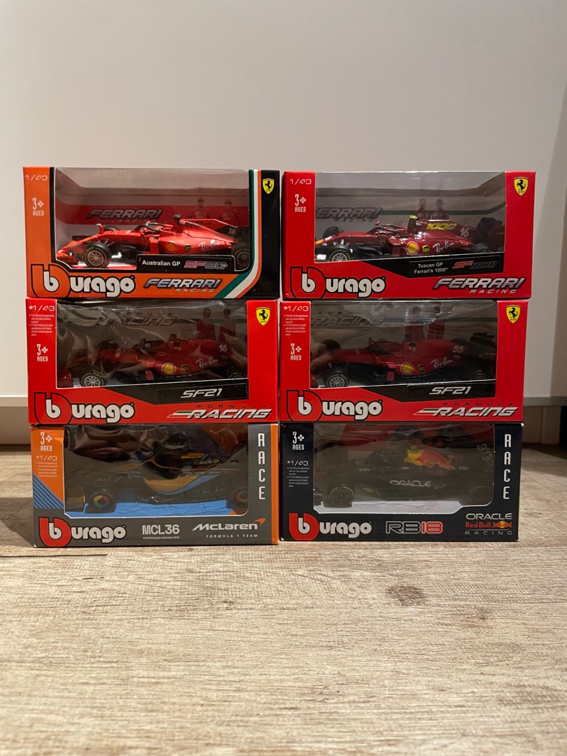 Bburago F1, Hobbies & Toys, Toys & Games on Carousell