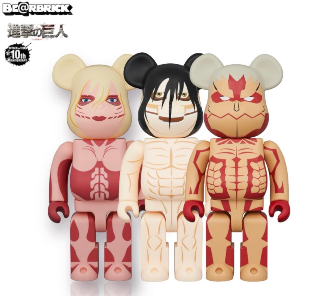 その他BE@RBRICK 進撃の巨人 400 ％３つセット