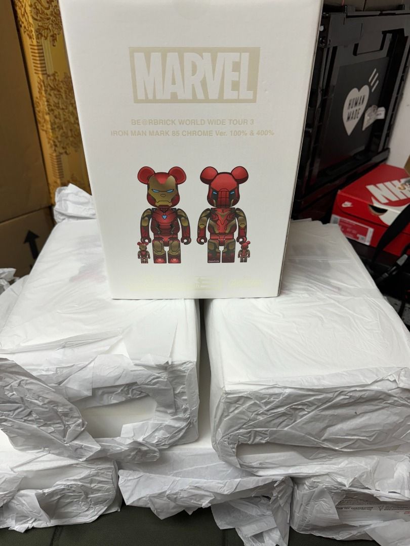 BE@RBRICK IRON MAN MARK85 CHROME Ver. 100％ & 400％, 興趣及遊戲