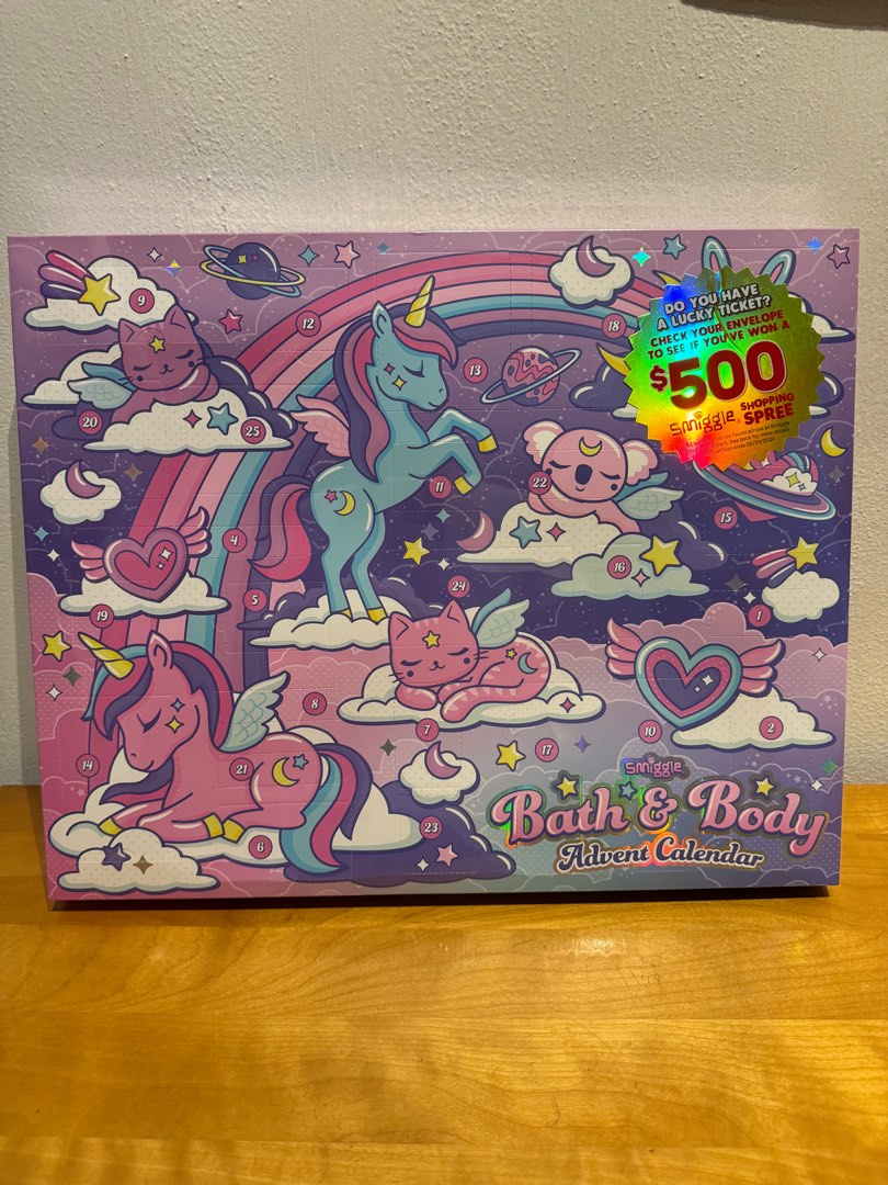 BNIB Smiggle Advent Calendar 2023 for Girls Hobbies Toys Toys