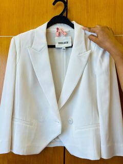 Cheap outlet white blazer