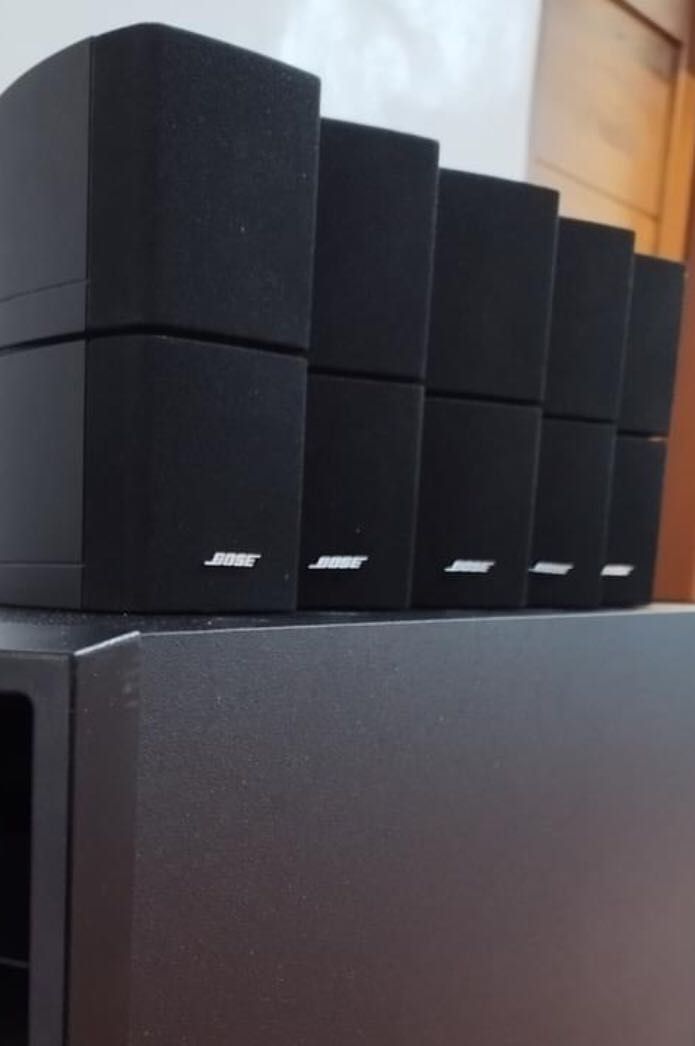 FREQUENCY RANGE OF BOSE CUBES visual data 8