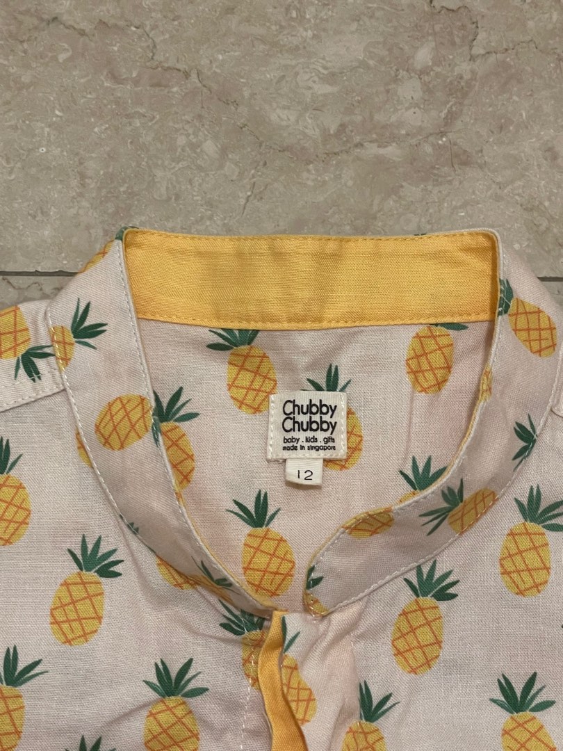 Chubbies 2025 pineapple shirt