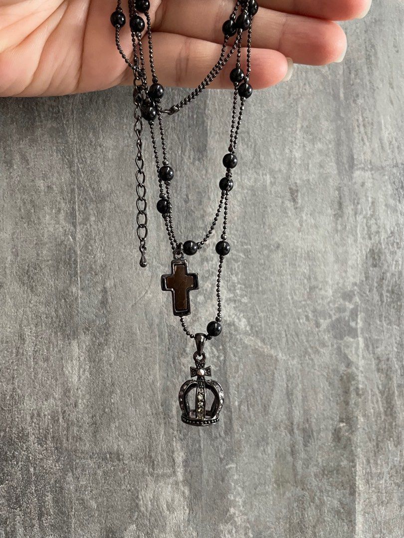 Mens discount branded necklace