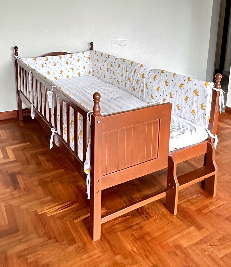 Big online cot bed