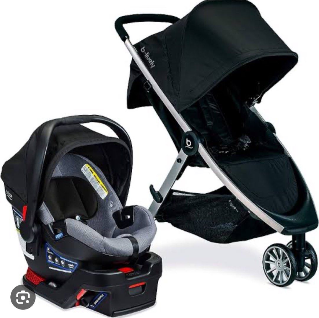 Britax Baby Travel System (Category: Strollers) located in Pasig City. Submitted by cosk.co (Listing ID 1281866736, Image 1). Description: Britax B-Lively (stroller) & B-Safe (carseat) Gen 2 travel sytem. Complete with manuals and storage bag. Gently used, US bought. Washed and sanitized fabrics. Will send more photos upon request. https://youtu.be/BKlGeeKZ5RU?si=AAujPG6WlpjQicTX.