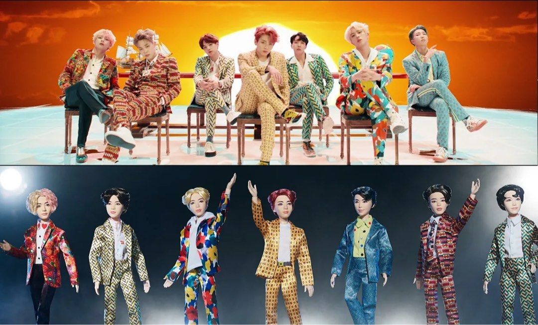 BTS x Mattel IDOL Barbie Set Hobbies Toys Memorabilia