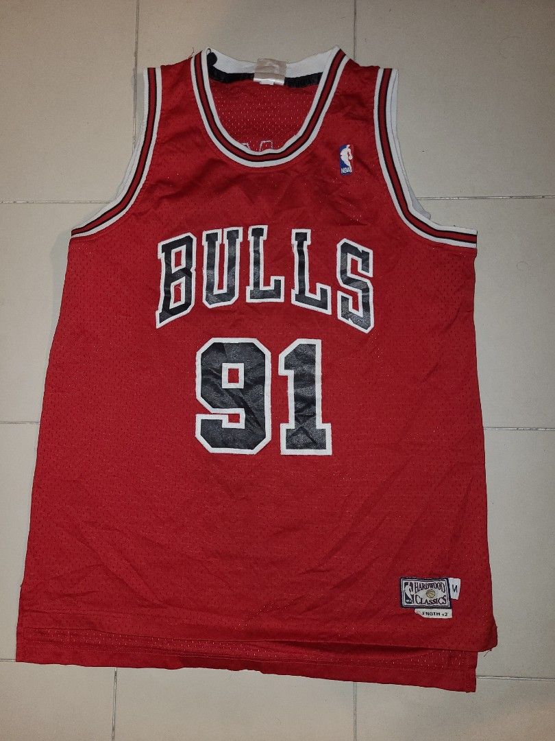 Chicago bulls rodman jersey clearance