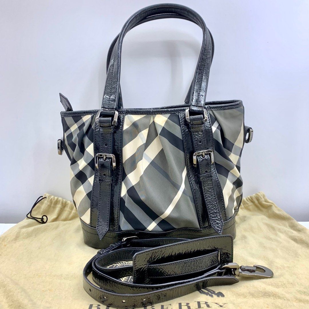 Burberry nylon on sale shoulder bag