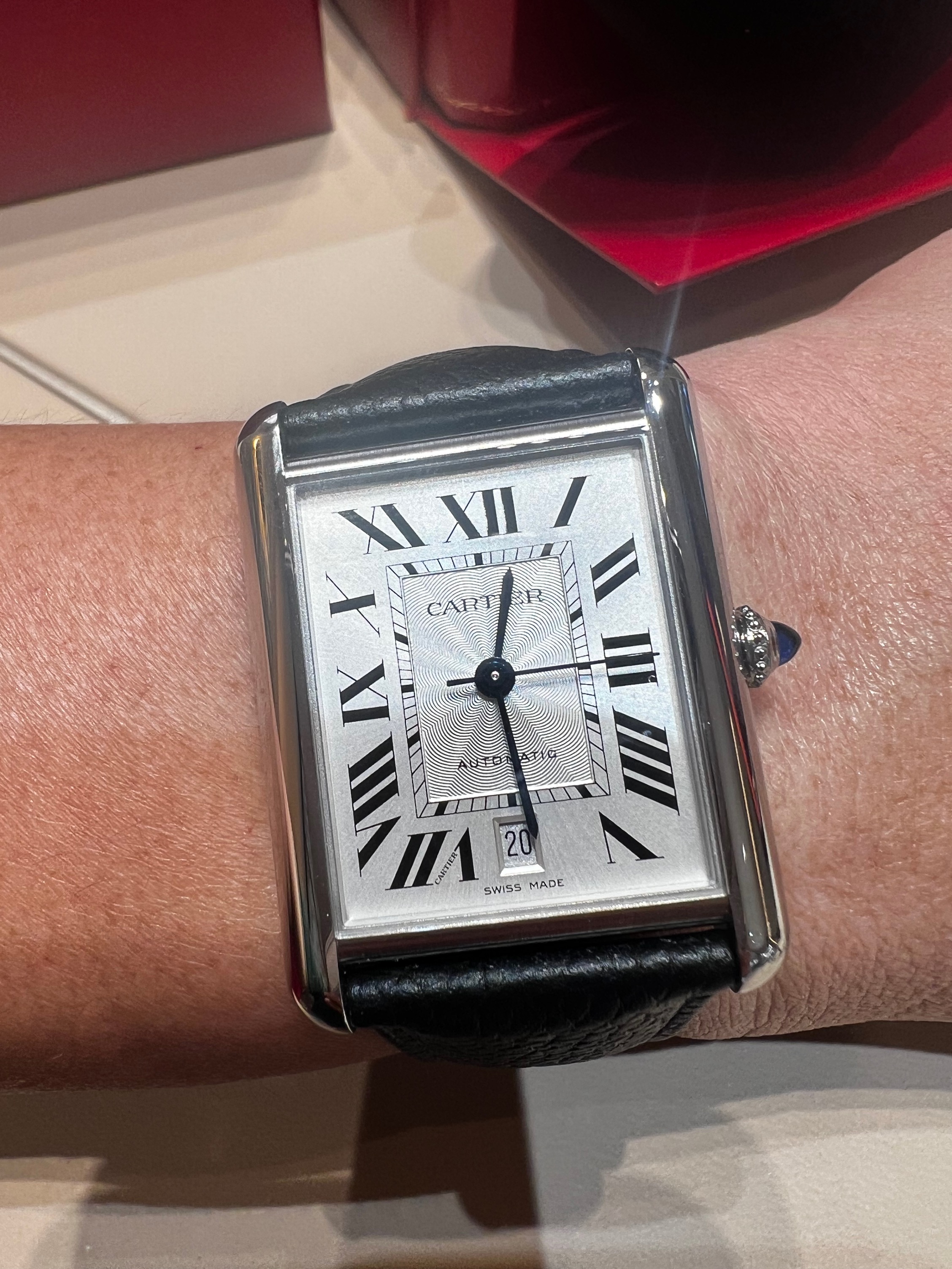Cartier hotsell tank xl