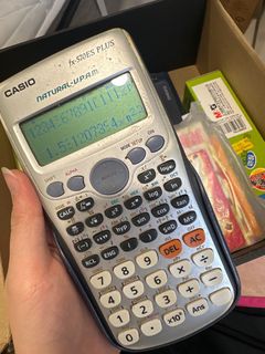 Casio scientific calculator fx 570 es plus (Original), Hobbies & Toys,  Stationery & Craft, Stationery & School Supplies on Carousell