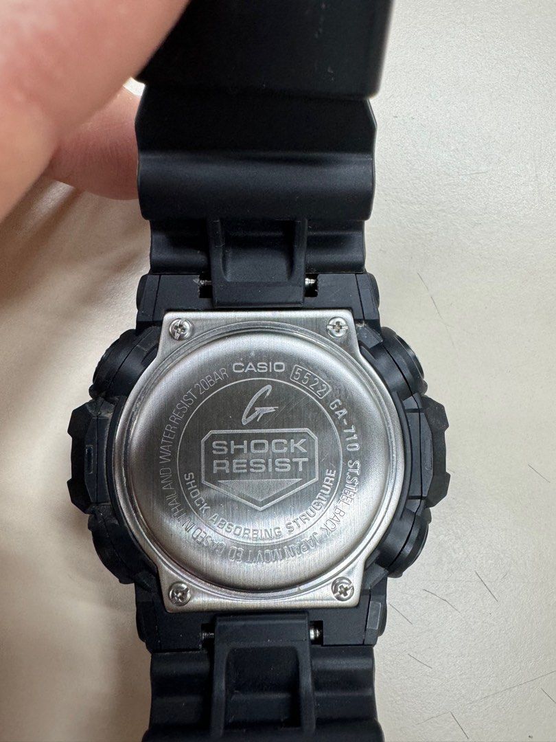 Casio G shock 5522 GA-710手錶, 男裝, 手錶及配件, 手錶- Carousell