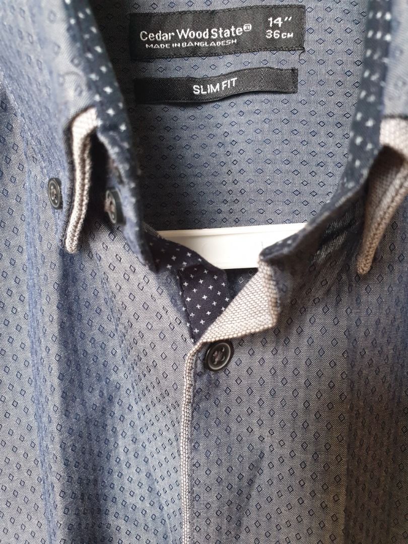 Cedar wood state shirt slim fit discount