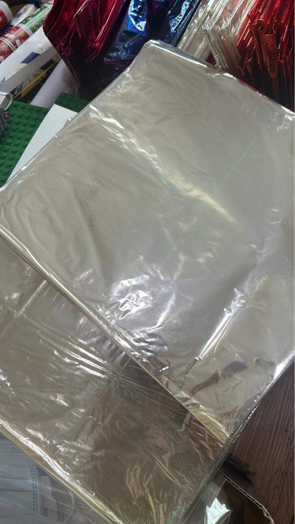 Cellophane (basket, toys) plastic wrapper (Category: Craft Supplies & Tools) located in Manila. Submitted by cozzyessentialshopph (Listing ID 1281937472, Image 3). Description: Cellophane (assorted colors) *36x39 inches size per sheet size Item: cellophane Available Colors: Red, Pink, Blue, White, Yellow, Green, Orange White or clear P170 per pack of 10’s Colored Pack by 10’s p180 per pack of 10’s Violet P200 per pack of 10’s 📍 Description: 🌟 c