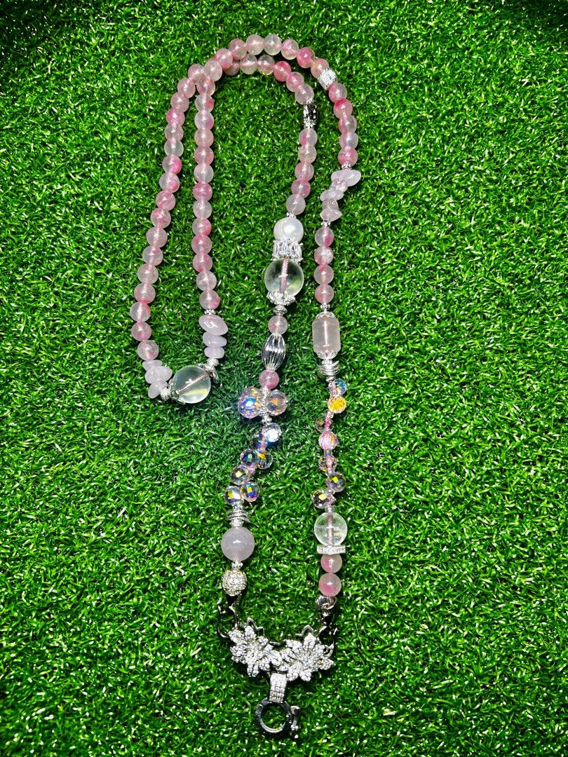 Cherry blossom necklace in swarovski crystal 2025