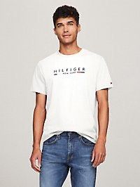 SG STOCK S M L XLAuthentic Tommy Hilfiger T shirt Tommy Hilfiger New York Tee