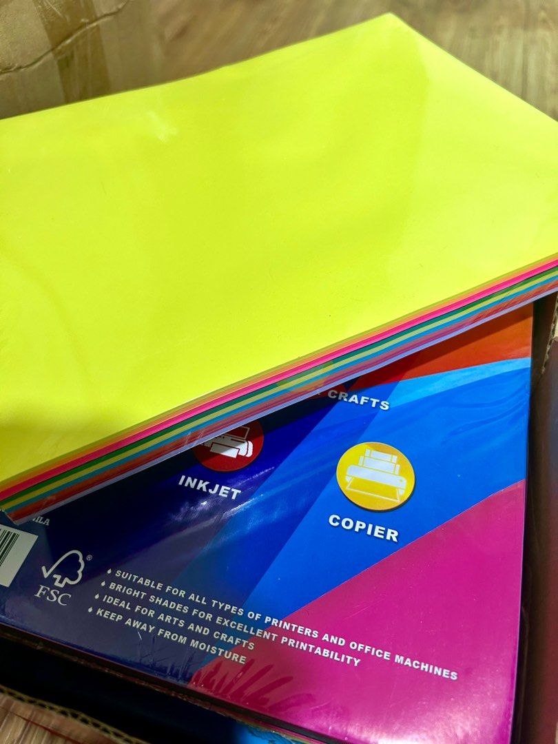 Colored Paper (per ream) (250pcs) (Category: Craft Supplies & Tools) located in Manila. Submitted by cozzyessentialshopph (Listing ID 1281938060, Image 3). Description: Available here at CO-zzyessential Shop PH (online) 📍 Loc: Ipil Bambang Manila 📍 MOP: GCash, PayMaya, BDO, PNB, BPI 📍 MOD: all SF and booking courier service are c/o by the buyer Option: pick up at the location mentioned 👆 🌟 Sameday courier service pickup and delivery availabl