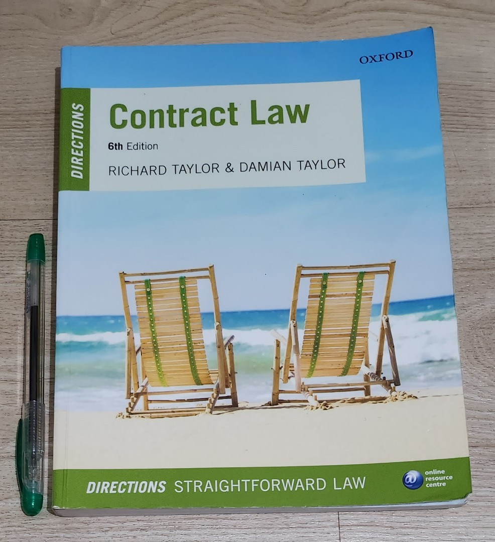 CONTRACT LAW, Hobbies & Toys, Books & Magazines, Textbooks on Carousell