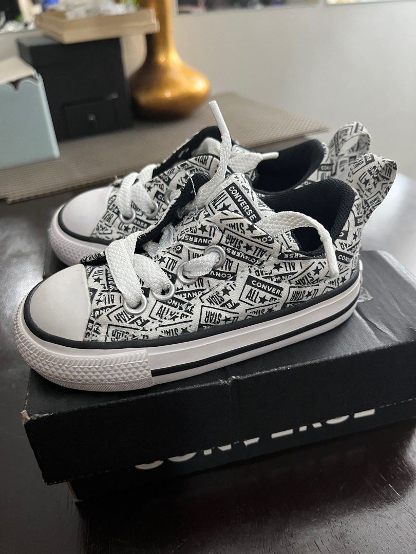 Converse CT AS Street Slip On White Black Babies Kids Babies
