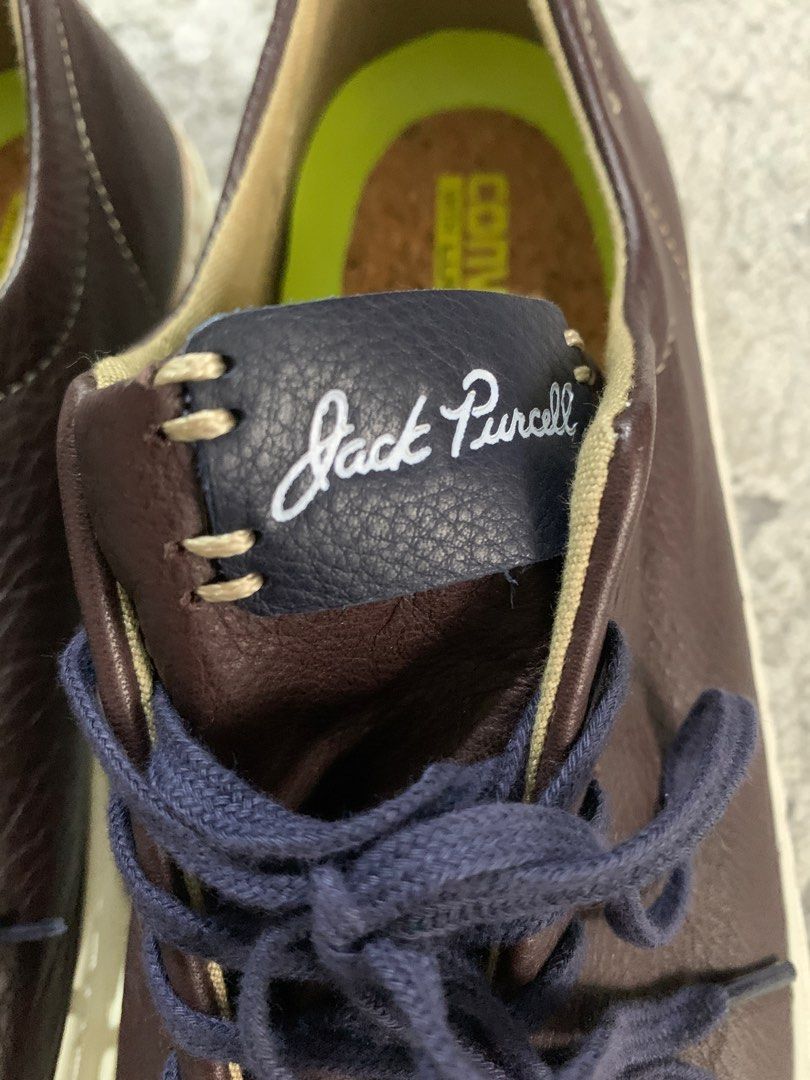 Converse jack purcell online leather brown