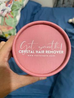 Crystal hair removal