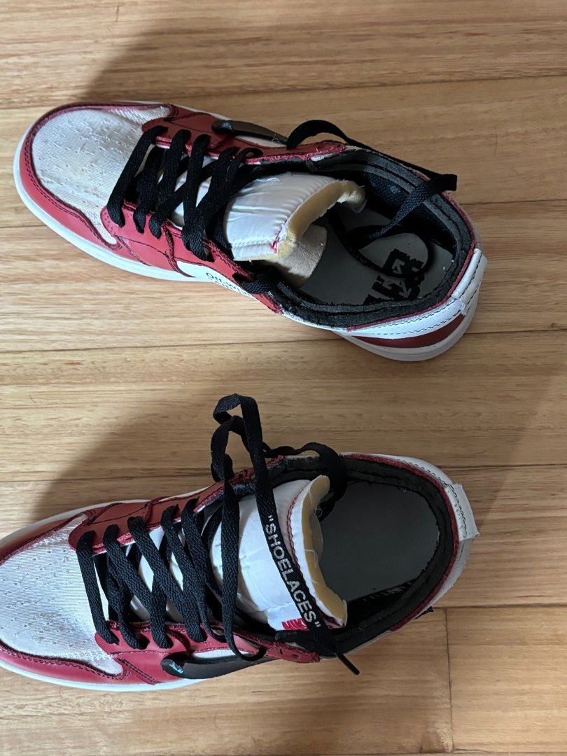 Air jordan 1 hot sale off white custom