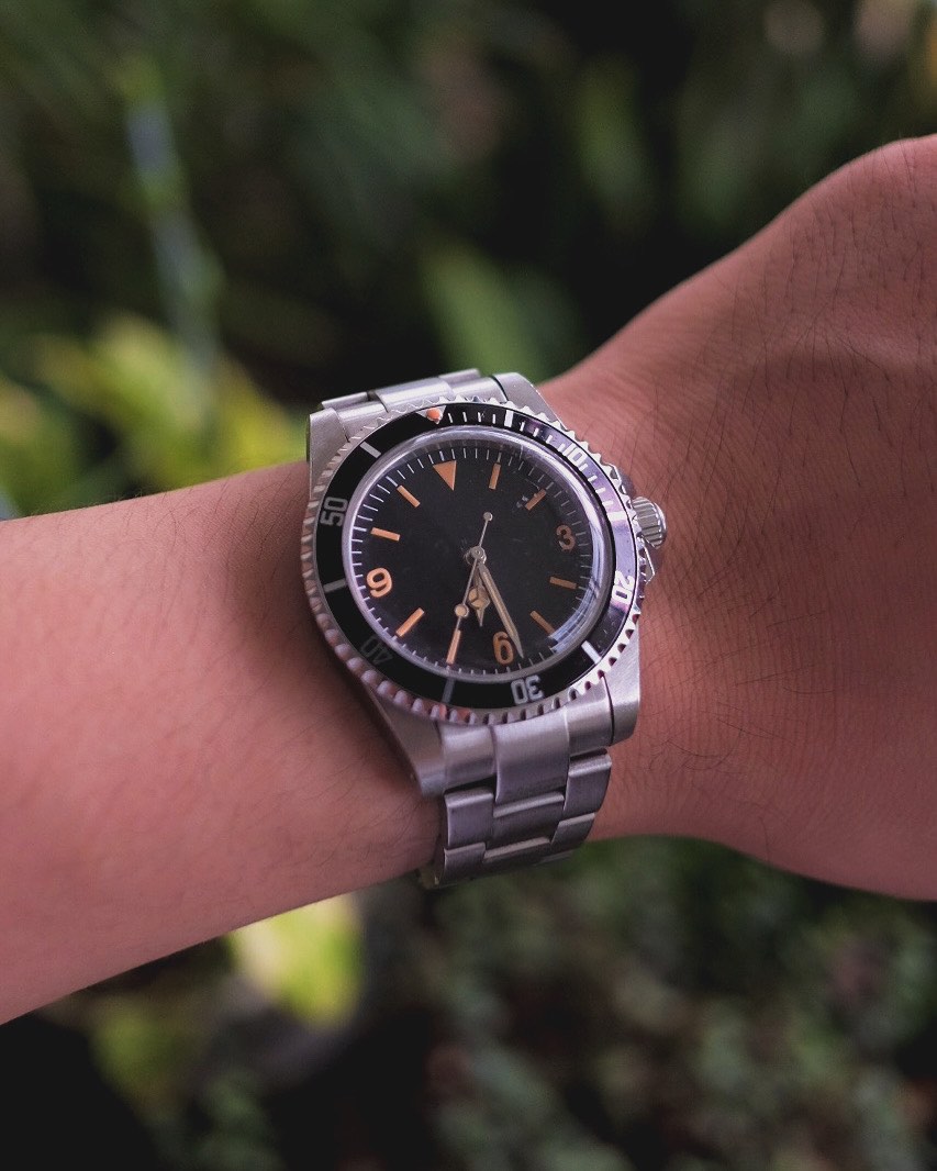 Custom vintage style diver Luxury Watches on Carousell