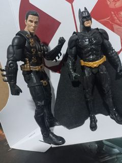 DC Universe Bruce Wayne and Batman the Dark Knight Movie Masters 5 inch