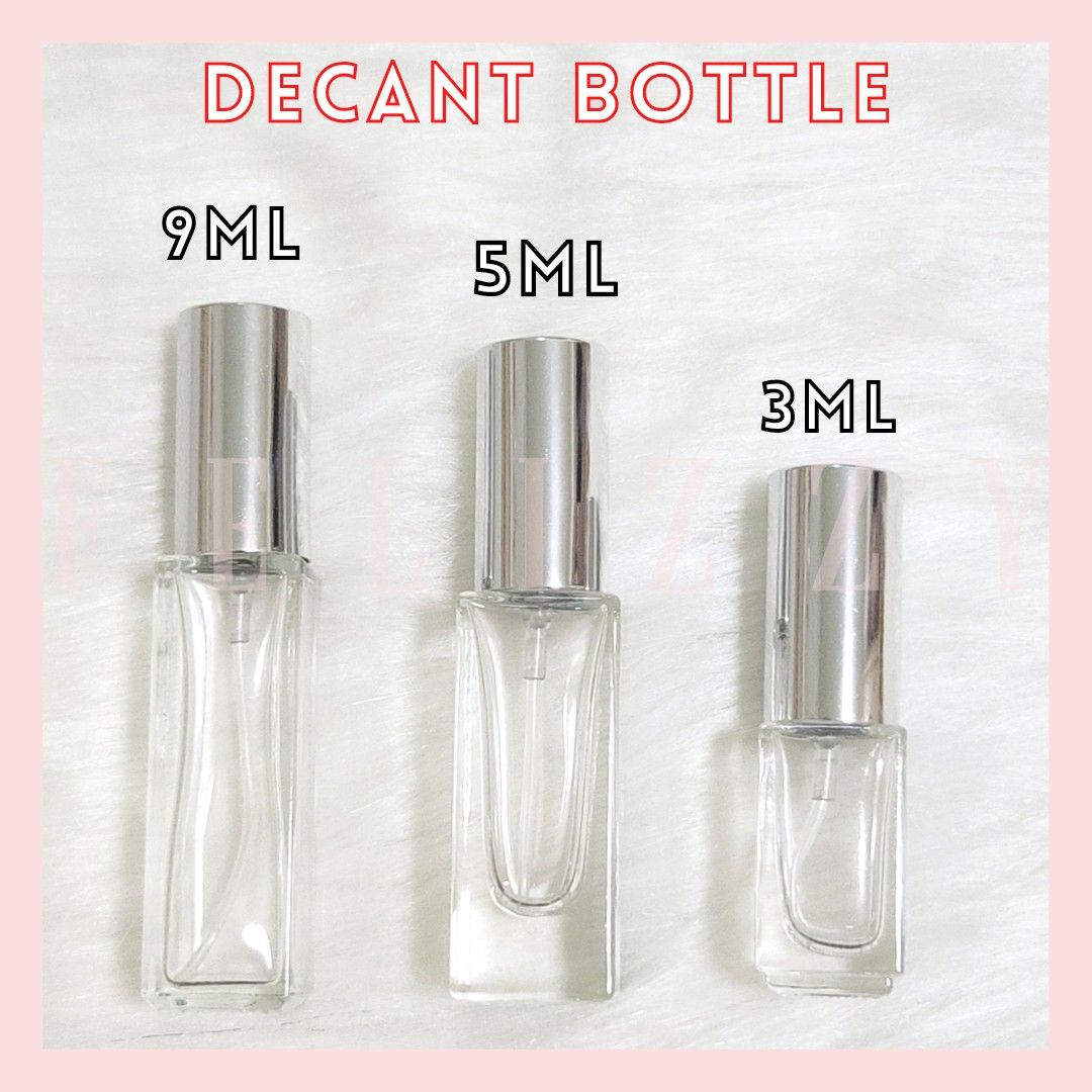 Decant perfume top