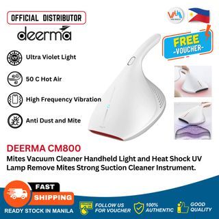 Deerma CM800 Handheld Dust Mite Remover Vacuum Cleaner UV Sterilization Vacuum Xiaomi vacuum cleaner VMI DIRECT
