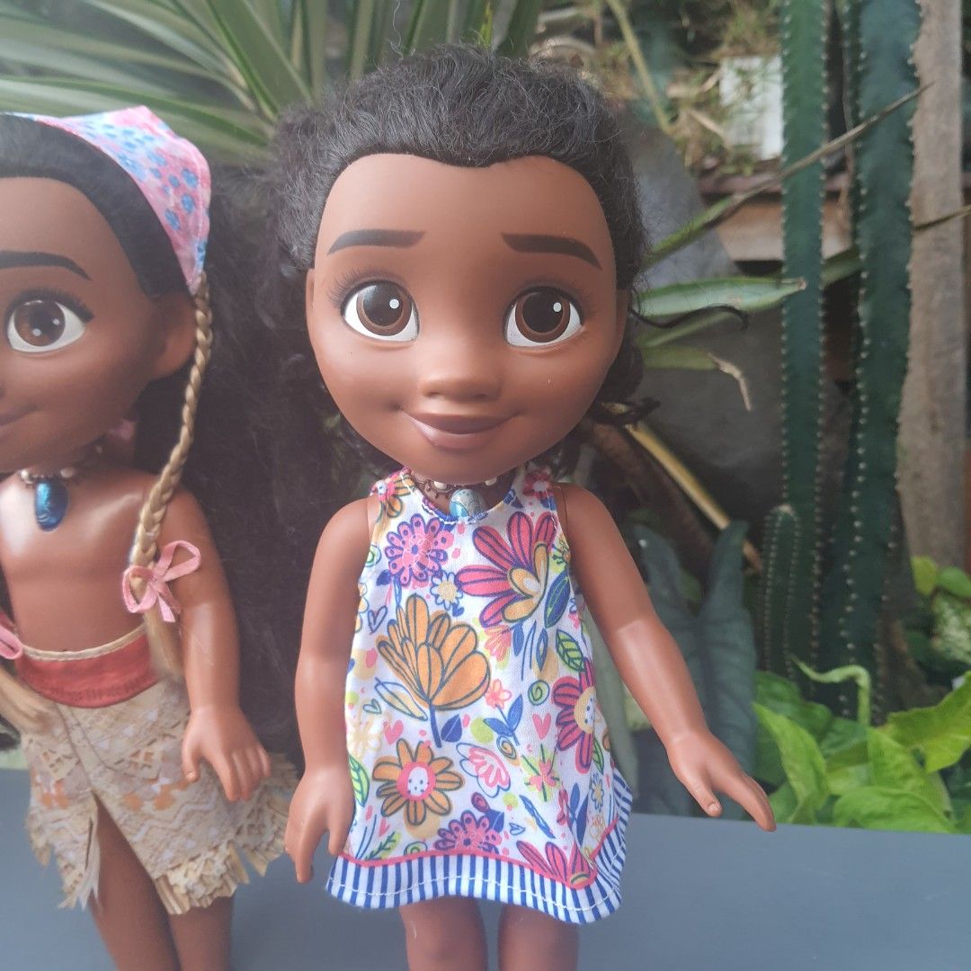 Disney Animator Moana (Category: Figurines & Statues) located in Davao. Submitted by juvybrreyn16232 (Listing ID 1281904409, Image 2). Description: 2 pcs disney animator moana one moana doll glass eyes, sings and talk 1350.for 2 pcs.
