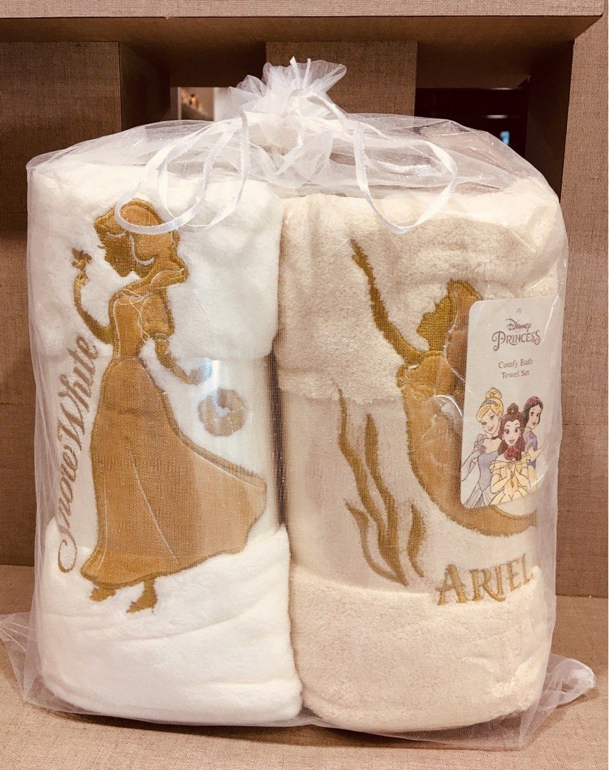 Disney princess towel set cheap