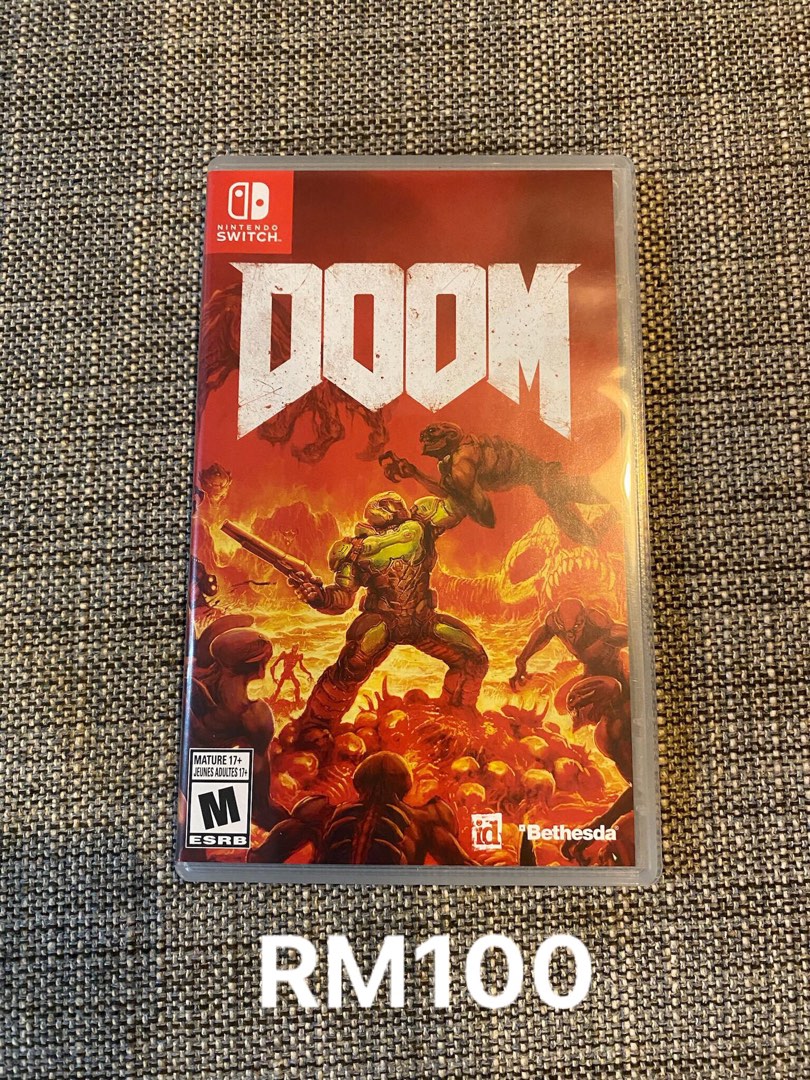 Doom Nintendo Used Game Video Gaming Video Games Nintendo on