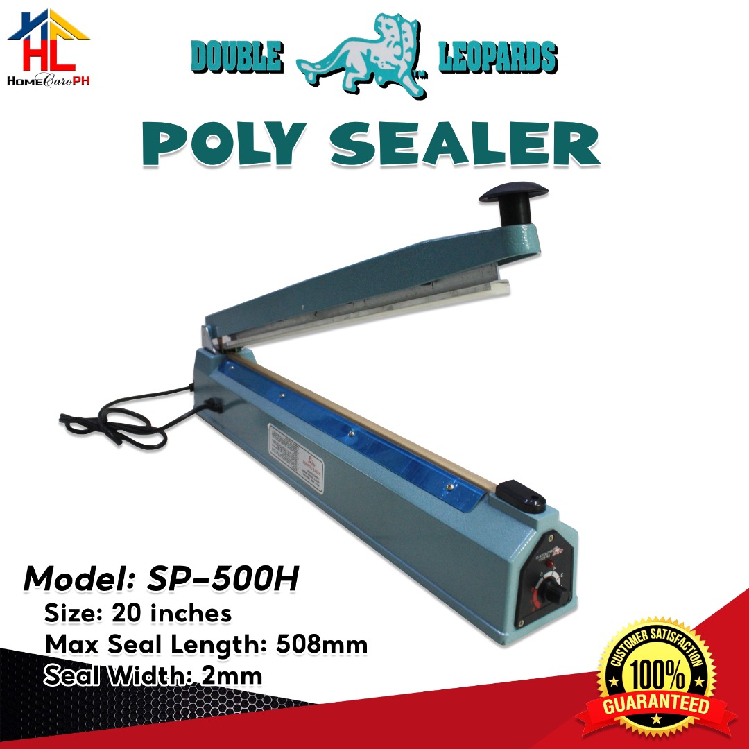 Double Leopards Poly Sealer 20 inches SP-500H, Commercial & Industrial ...