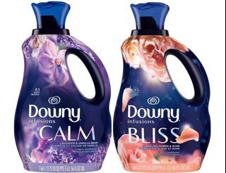Downy Infusions Fabric Softener Conditioner 1.66L (Calm/Bliss)