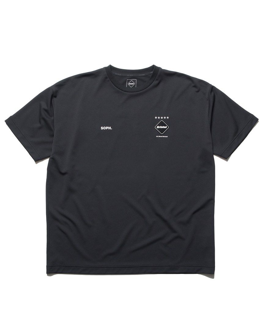 FCRB Soph F.C.Real Bristol BIG LOGO WIDE TEE, 名牌, 服裝- Carousell