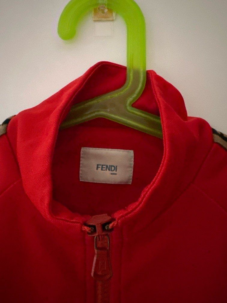 Fendi red light jacket