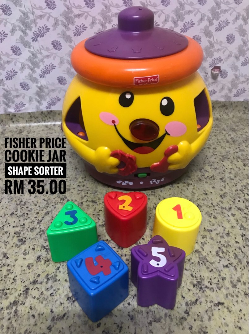 Cookie jar store shape sorter