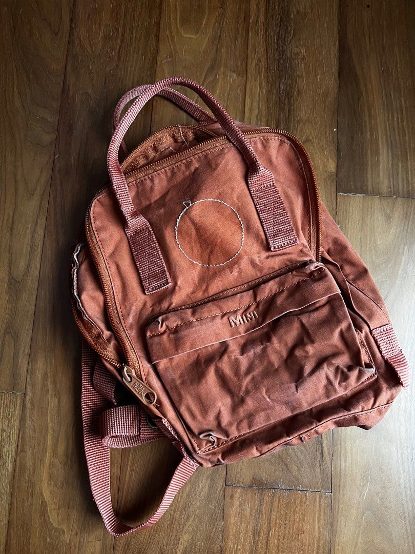 Fjallraven 2024 kanken rust