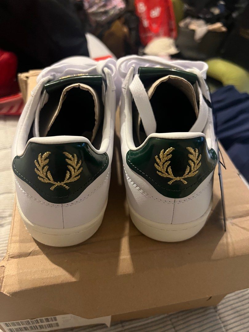 Fred Perry B721 Leather Sneakers Men s Fashion Footwear