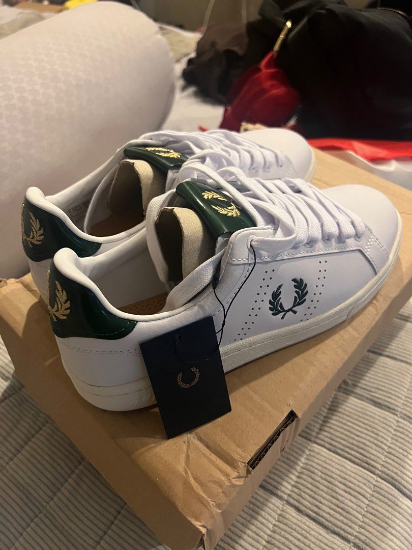 Fred Perry B721 Leather Sneakers Men s Fashion Footwear
