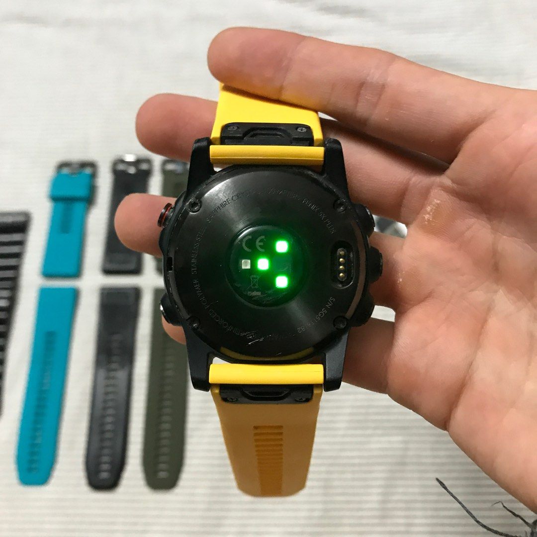 Garmin fenix 5 yellow on sale