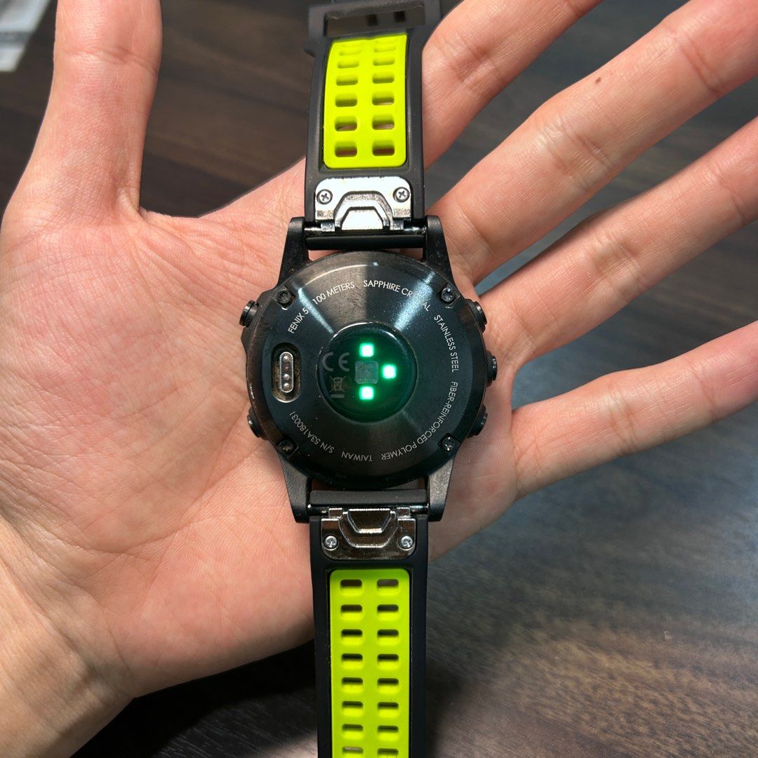Fenix 5 sapphire on sale black