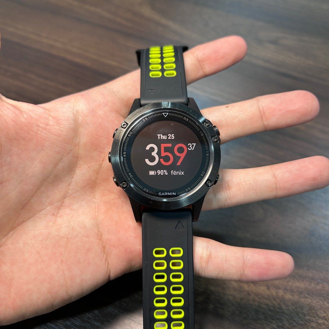 Fenix 5 sapphire black shop