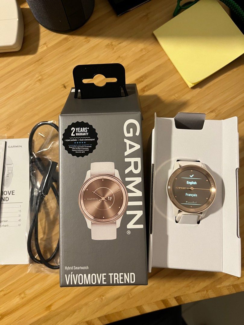 Garmin white gold sales
