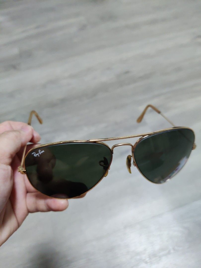 Gold plated Rayban Sunglasses